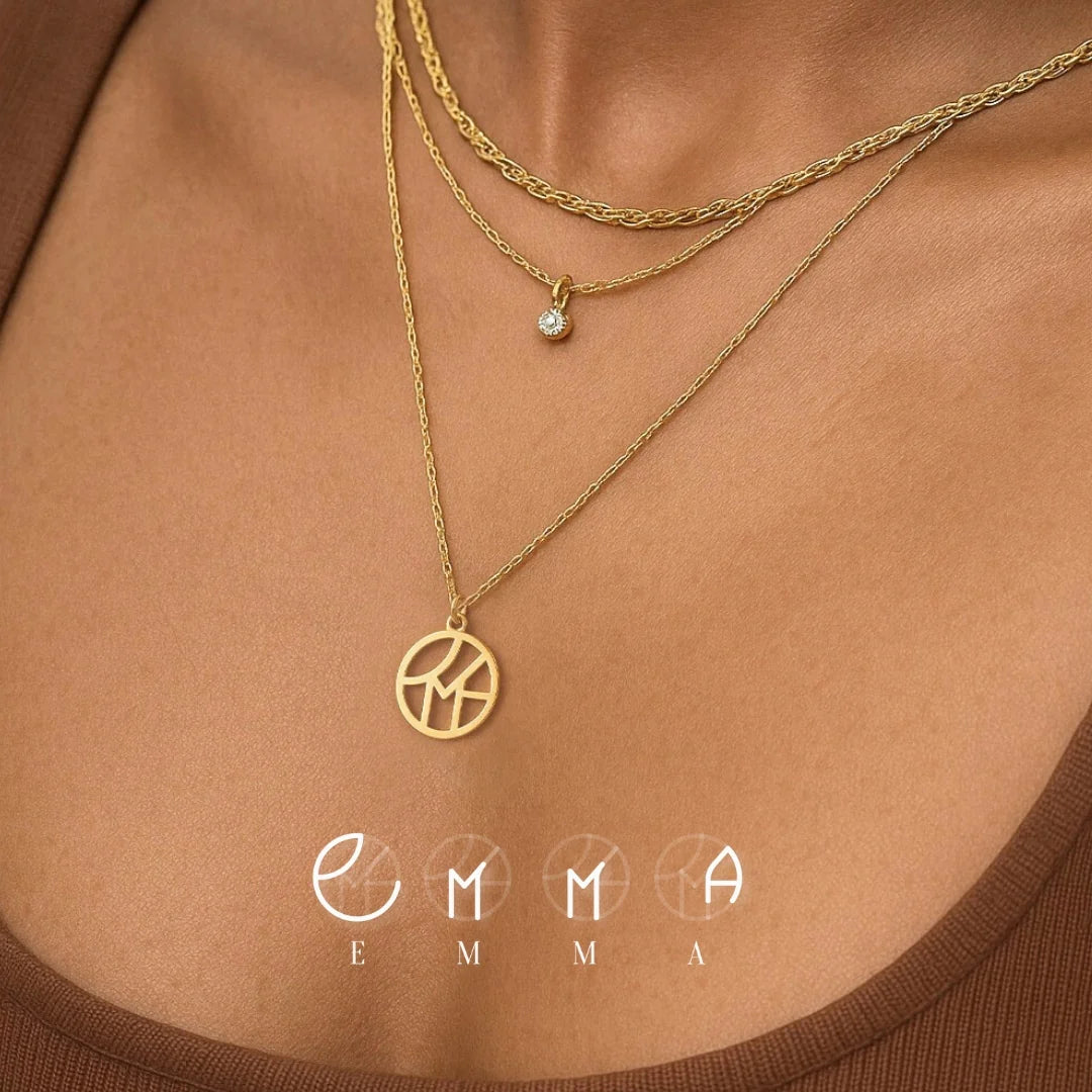 Diseñado para ti | Collar con Monograma a Medida