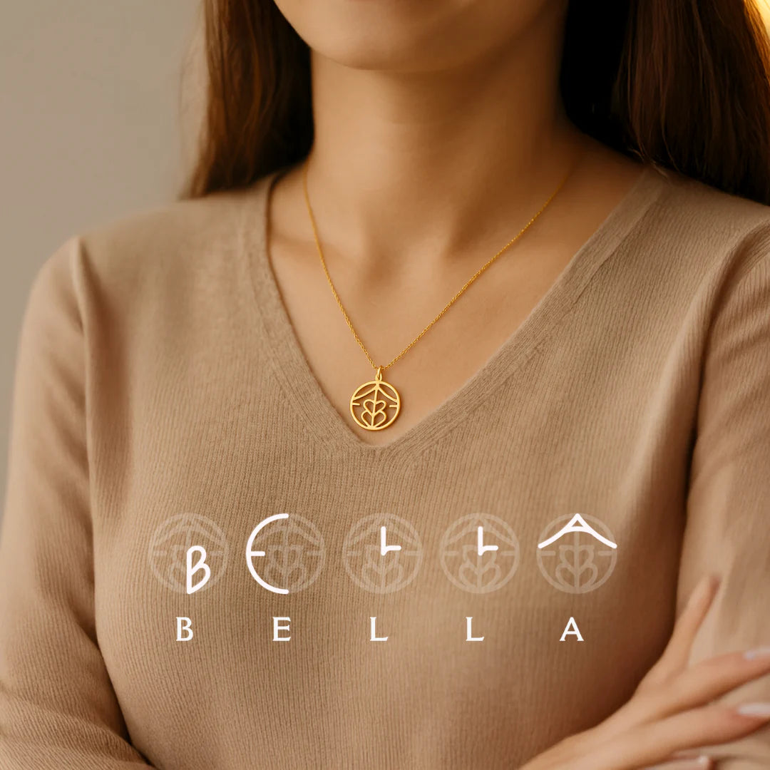 Diseñado para ti | Collar con Monograma a Medida