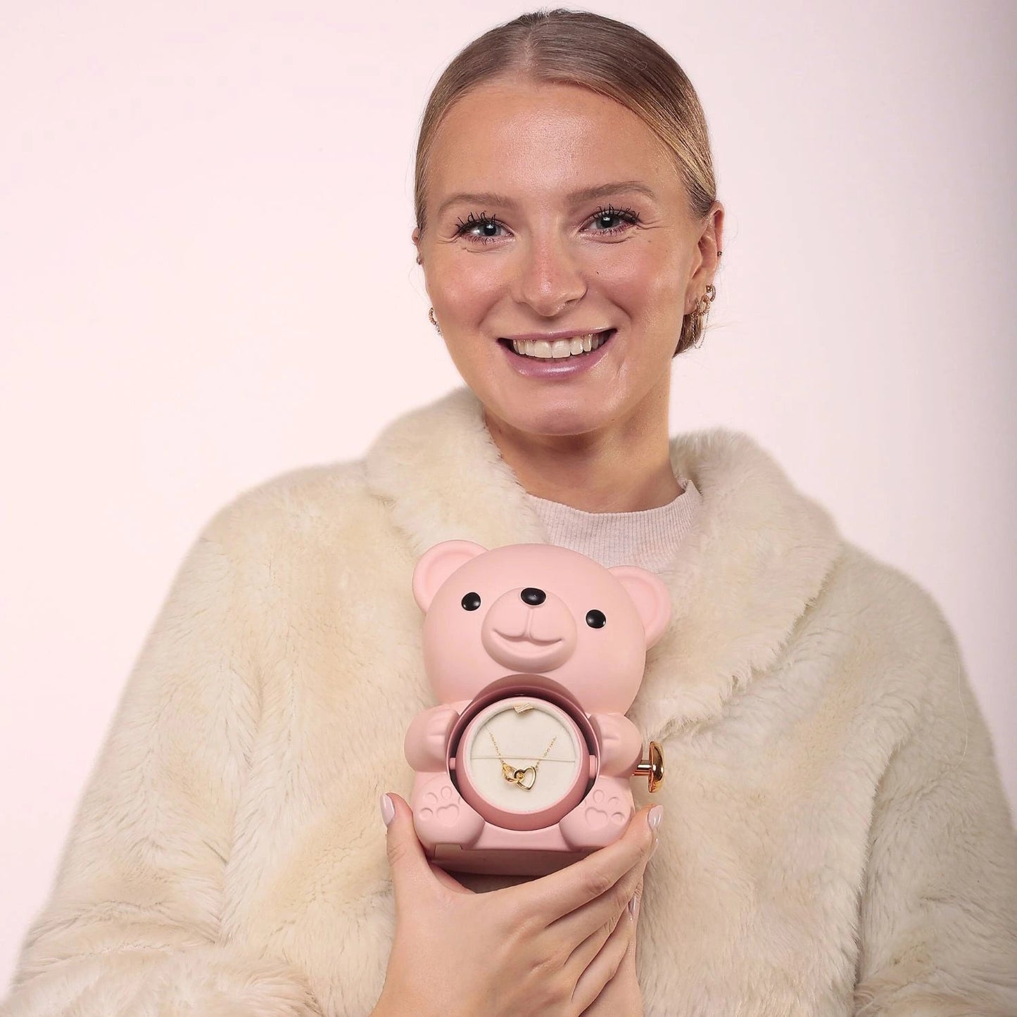 Oso Eterno Milona y Collar Personalizado