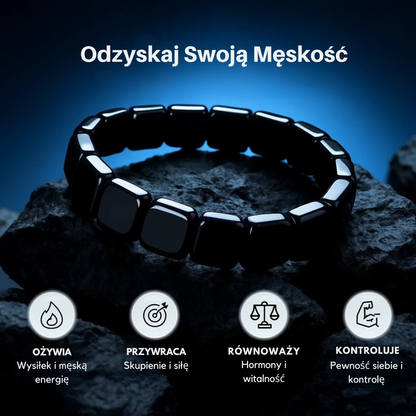 Bransoletka z hematytu Hora