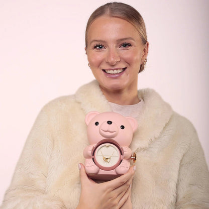 Oso Eterno Milona y Collar Personalizado